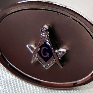 Sterling Foster Masonic cufflinks